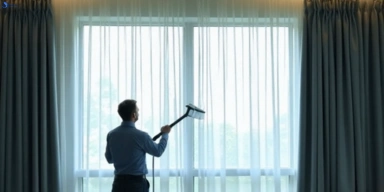 Commercial drapes cleaning service doonan hotels offices